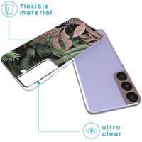 imoshion Design hoesje Samsung Galaxy S22 - Jungle - Groen / Roze