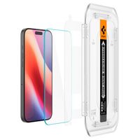 Spigen GLAStR EZ Fit Screenprotector + Applicator 2-pack Apple iPhone 16 Pro Max