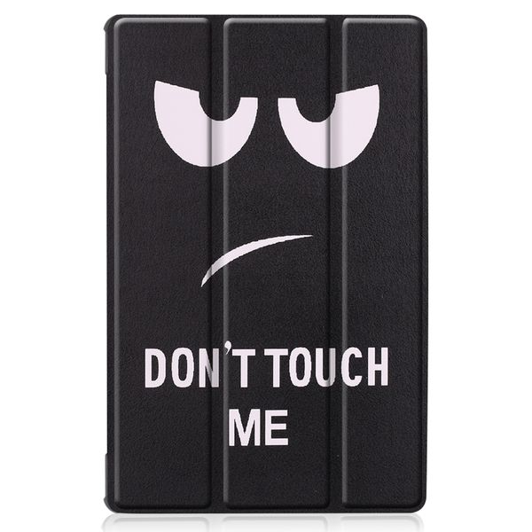 Design Hardcase Bookcase Lenovo Tab M10 Plus - Don't Touch