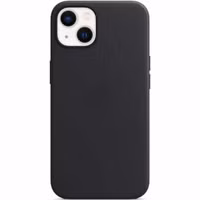 Apple Leather Backcover MagSafe Apple iPhone 13 - Midnight