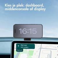 imoshion Flexibele Telefoonhouder Auto - Magnetisch - Dashboard/Display - Zwart