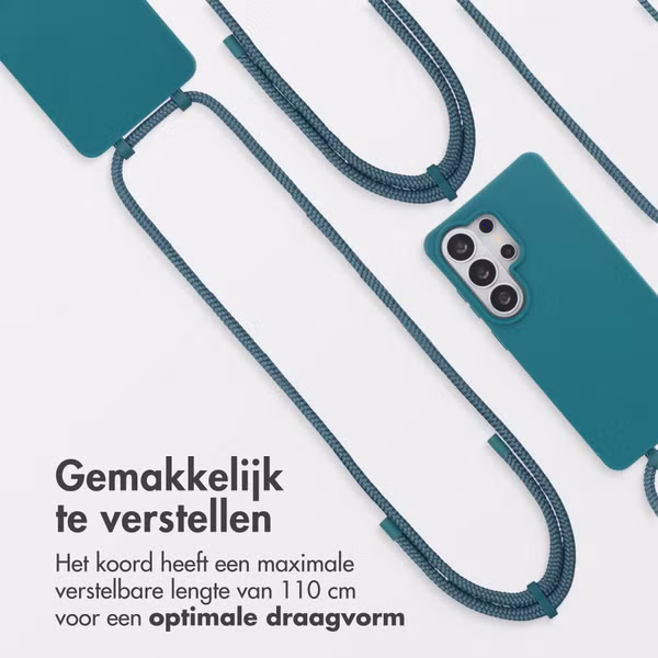 imoshion Color Backcover met afneembaar koord met MagSafe Samsung Galaxy S26 Ultra - Dark Green