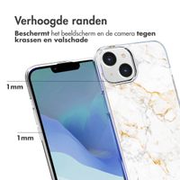 imoshion Design hoesje Apple iPhone 14 - White Marble