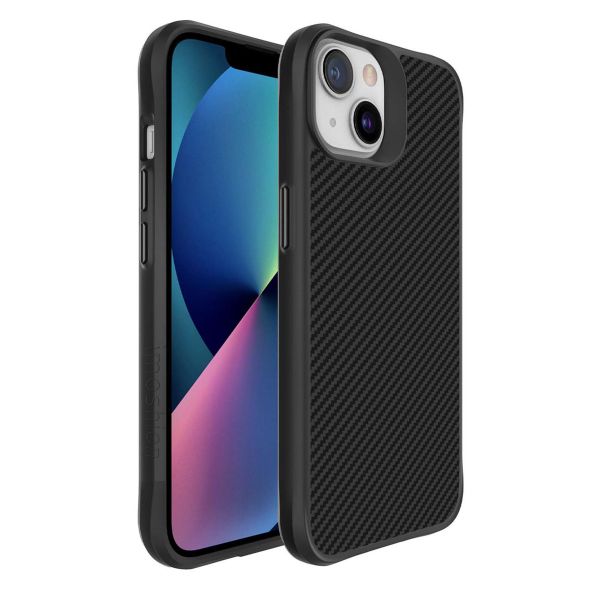 imoshion Rugged Hybrid Carbon Case iPhone 13 Mini - Zwart