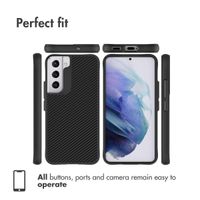 imoshion Rugged Hybrid Case Samsung Galaxy S22 - Zwart