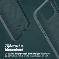 Accezz Leather Bookcase 2-in-1 met MagSafe Apple iPhone 15 Pro - Cedar Green