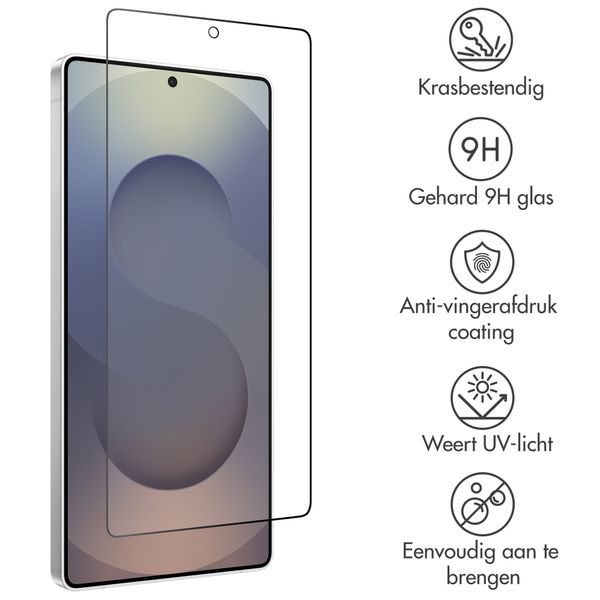 Accezz Gehard Glas Screenprotector 2-pack Samsung Galaxy S26