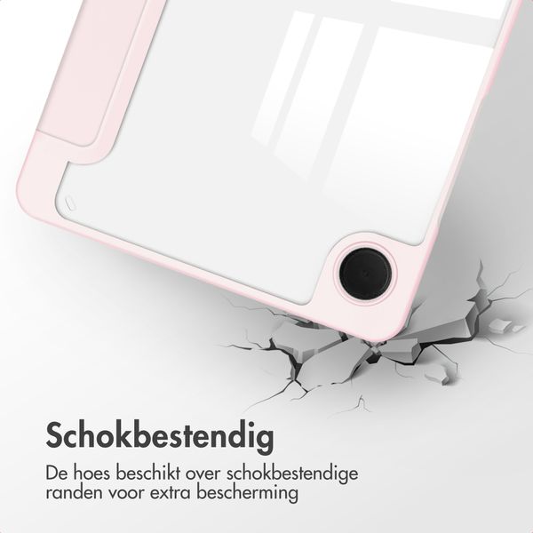 imoshion Trifold Hardcase Bookcase Samsung Galaxy Tab A11 Plus - Roze