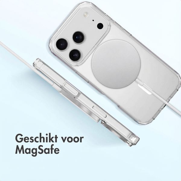 Accezz Xtreme Impact Backcover met MagSafe Apple iPhone 17 Pro - Transparant