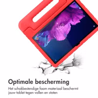 imoshion Kidsproof Backcover met handvat Lenovo Tab P11 / P11 Plus - Rood