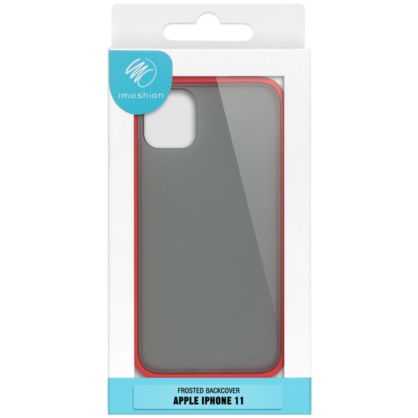 imoshion Frosted Backcover iPhone 11 - Rood