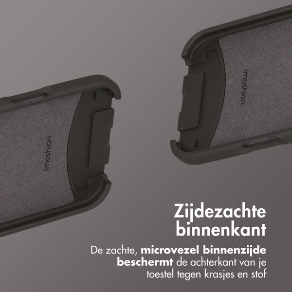 imoshion Color Backcover met afneembaar koord met MagSafe Apple iPhone 17 Pro Max - Black Coffee