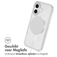 imoshion Sparkle Backcover met MagSafe Apple iPhone 16 - Glitter Transparant
