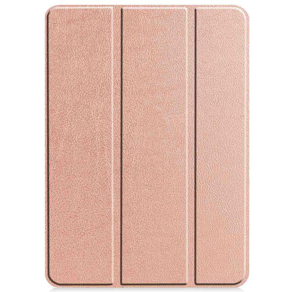 imoshion Trifold Bookcase Apple iPad Pro 12.9 (2018/2020/2021/2022) - Rosé Goud