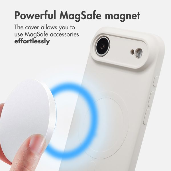 imoshion Colour Back Cover with MagSafe Apple iPhone Air - Beige