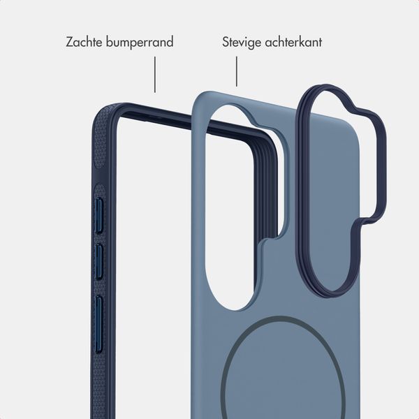 imoshion Color Backcover met Thin MagSafe Ring Samsung Galaxy S26 Ultra - Donkerblauw