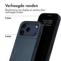 imoshion Backcover met pasjeshouder Apple iPhone 18 Pro Max / 17 Pro Max - Donkerblauw