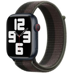 Apple Sport Loop Band Apple Watch Series 1 t/m 9 / SE (38/40/41 mm) | Series 10 (42 mm) - Tornado/Gray