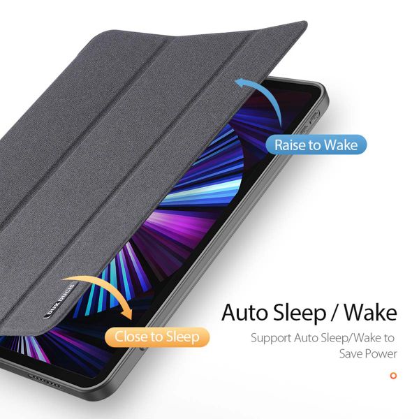 Dux Ducis Domo Bookcase Apple iPad Pro 11 (2020) / iPad Pro 11 (2022) / Pro 11 (2021) - Zwart