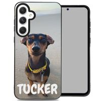 Ontwerp je eigen gel hoesje Samsung Galaxy A55 - Zwart