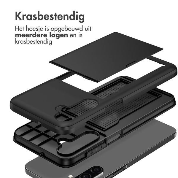 imoshion Backcover met pasjeshouder Samsung Galaxy A27 (5G) - Zwart