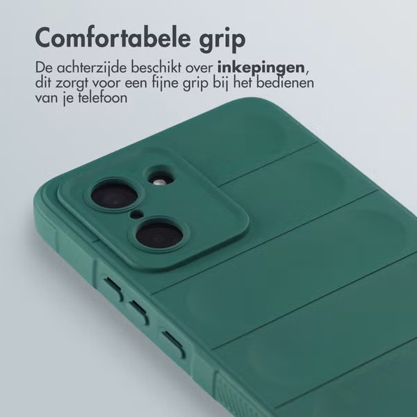 imoshion EasyGrip Backcover OnePlus Nord CE5 - Donkergroen