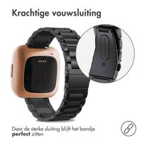 imoshion Stalen bandje Fitbit Versa 2 / Versa Lite - Zwart