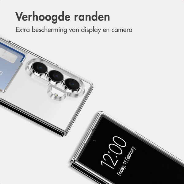 imoshion Backcover met pashouder Samsung Galaxy Z Fold 8 Ultra - Transparant