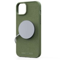 Njorð Collections Suède Comfort+ Case MagSafe iPhone 15 Plus - Olive