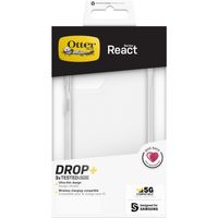 OtterBox React Backcover + Screenprotector Galaxy S21 - Transparant