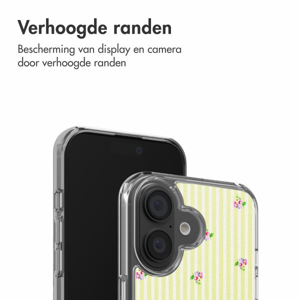 imoshion Design hoesje Apple iPhone 16 - Garden Stripes