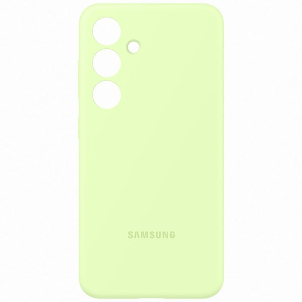 Samsung Originele Silicone Backcover Samsung Galaxy S24 - Light Green