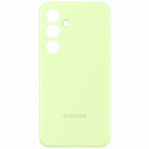 Samsung Originele Silicone Backcover Galaxy S24 - Light Green