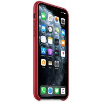 Apple Leather Backcover Apple iPhone 11 Pro Max - Red