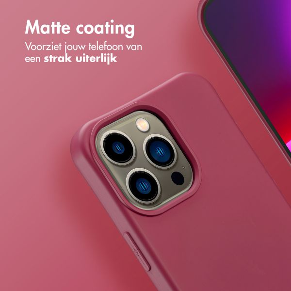 imoshion Color Backcover met afneembaar koord MagSafe Apple iPhone 13 Pro - Raspberry