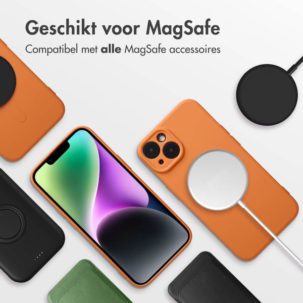 imoshion Color Backcover met MagSafe Apple iPhone 14 - Neon Orange