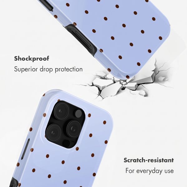 Selencia Vivid Back Cover with MagSafe Apple iPhone 16 Pro - Happy Dots Digital Sky