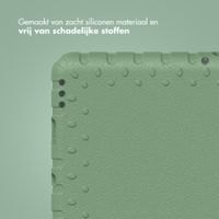 imoshion Kidsproof Backcover met handvat Samsung Galaxy Tab A11 / A9 8.7 inch - Olive Green