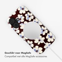Selencia Vivid Backcover met MagSafe Apple iPhone 17 - Choco Flower Pop