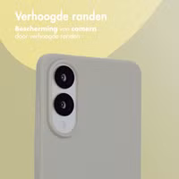 imoshion Color Backcover Samsung Galaxy S25 Edge - Grijs