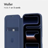 imoshion Transparent Bookcase with MagSafe Apple iPhone 17 Pro - Blue