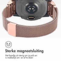imoshion QuickFit® Milanees bandje  - Garmin 20 mm aansluiting - Maat L/XL - Rose Gold