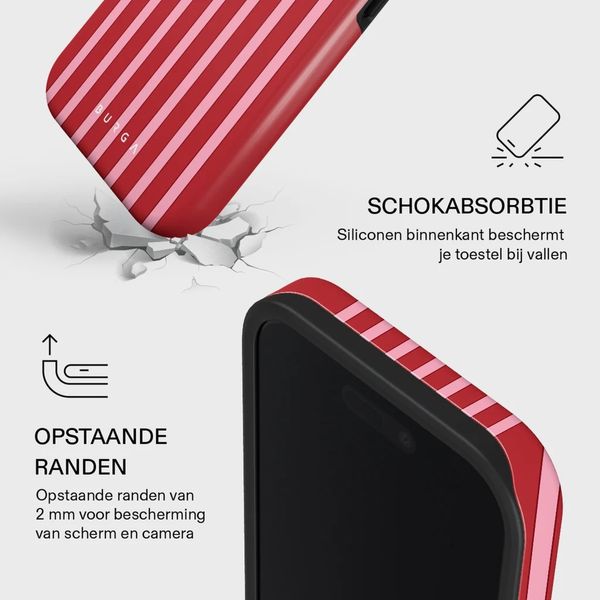 Burga Tough Backcover MagSafe Apple iPhone 16 - Strawberry Jam