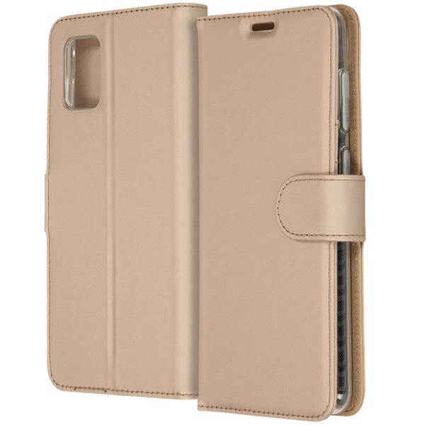 Accezz Wallet Softcase Bookcase Samsung Galaxy A31 - Goud