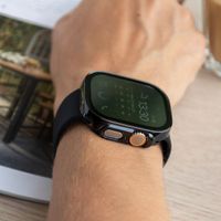 imoshion Full Cover Shiny Hardcase Apple Watch Ultra / Ultra 2 / Ultra 3 - 49 mm - Zwart