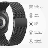 imoshion Milanese magnetic band Samsung Galaxy Watch Ultra 2 (2026) / Ultra (2024/2025) - Black