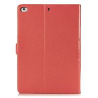 Klavertje Bloemen Bookcase iPad 6 (2018) 9.7 inch / iPad 5 (2017) 9.7 inch - Rood