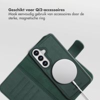 Selencia Olyn Uitneembare Bookcase met MagSafe Samsung Galaxy S26 - Groen
