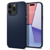 Spigen Liquid Air Backcover iPhone 15 Pro Max - Navy Blue