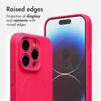 imoshion Colour Back Cover with MagSafe Apple iPhone 14 Pro - Neon Pink